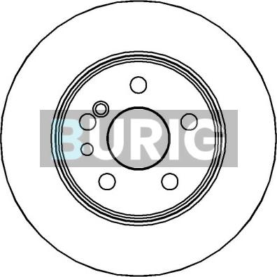 Burig B011091 - Disque de frein cwaw.fr