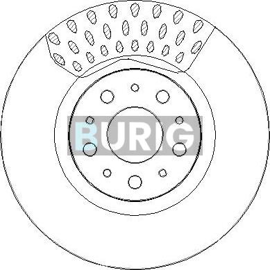 Burig B011069 - Disque de frein cwaw.fr