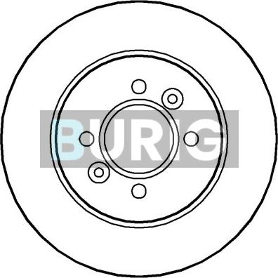 Burig B011064 - Disque de frein cwaw.fr