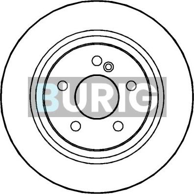 Burig B011010 - Disque de frein cwaw.fr