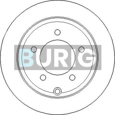 Burig B011034 - Disque de frein cwaw.fr