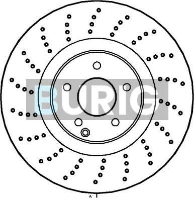 Burig B011028 - Disque de frein cwaw.fr