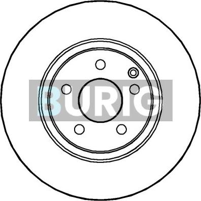 Burig B011070 - Disque de frein cwaw.fr