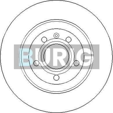 Burig B011153 - Disque de frein cwaw.fr