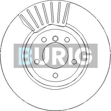 Burig B011176 - Disque de frein cwaw.fr