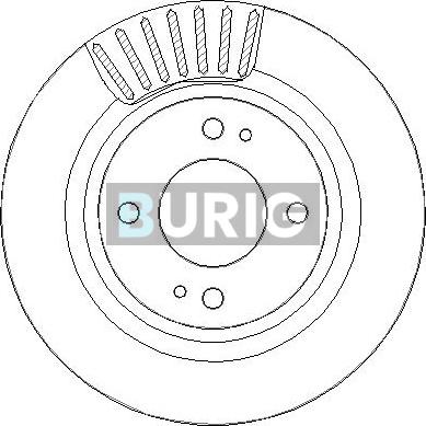 Burig B011258 - Disque de frein cwaw.fr