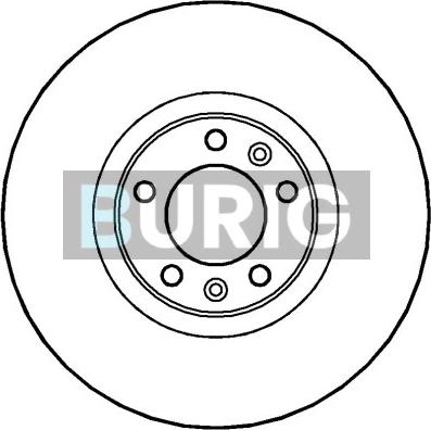 Burig B011200 - Disque de frein cwaw.fr