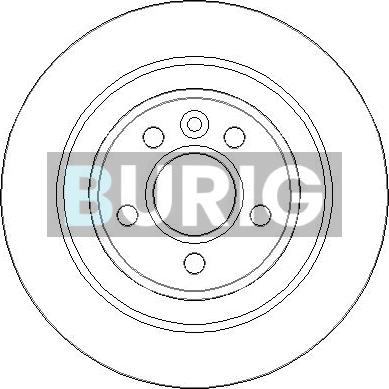 Burig B011219 - Disque de frein cwaw.fr