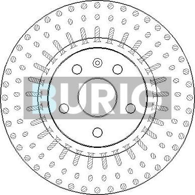 Burig B011212 - Disque de frein cwaw.fr