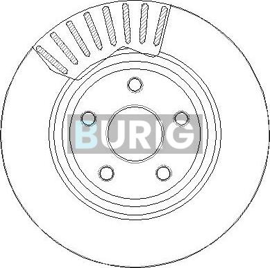 Burig B011273 - Disque de frein cwaw.fr