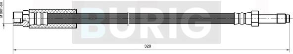 Burig B080005 - Flexible de frein cwaw.fr