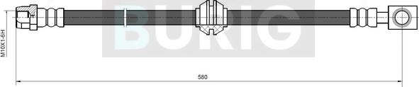 Burig B080038 - Flexible de frein cwaw.fr