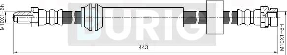 Burig B080075 - Flexible de frein cwaw.fr