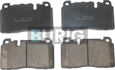 Burig B020295 - Kit de plaquettes de frein, frein à disque cwaw.fr