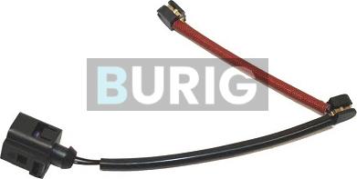 Burig B070011 - Contact d'avertissement, usure des plaquettes de frein cwaw.fr