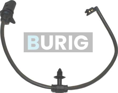 Burig B070026 - Contact d'avertissement, usure des plaquettes de frein cwaw.fr