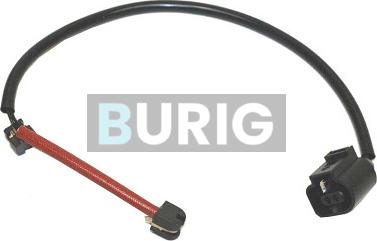 Burig B070111 - Contact d'avertissement, usure des plaquettes de frein cwaw.fr