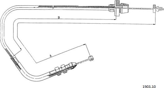 Cabor 1903.10 - Câble d'accélération cwaw.fr