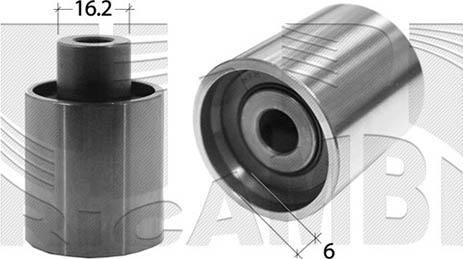 Caliber 67760 - Poulie renvoi / transmission, courroie de distribution cwaw.fr