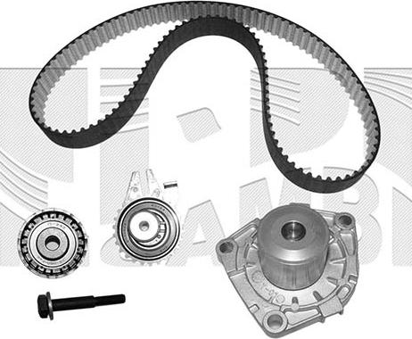 Caliber 0508KFW - Pompe à eau + kit de courroie de distribution cwaw.fr