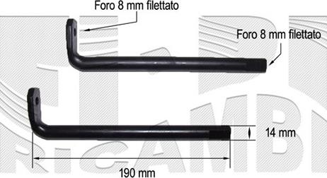 Caliber 87552 - Tendeur de courroie, courroie trapézoïdale à nervures cwaw.fr