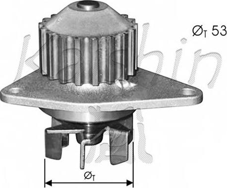 Caliber WPC348 - Pompe à eau cwaw.fr