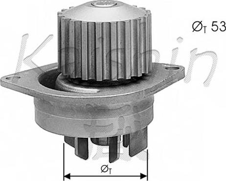 Caliber WPC347 - Pompe à eau cwaw.fr