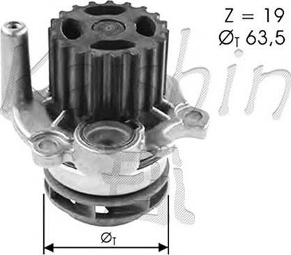 Caliber WPC380 - Pompe à eau cwaw.fr