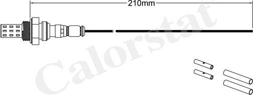 Calorstat by Vernet LS010223 - Sonde lambda cwaw.fr