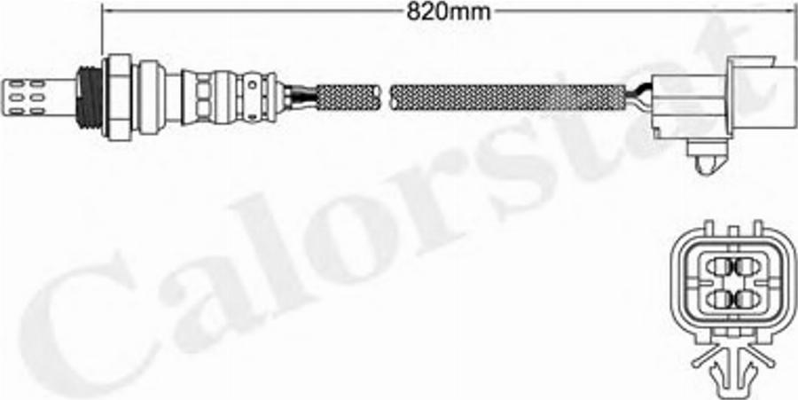 Calorstat by Vernet LS140482 - Sonde lambda cwaw.fr