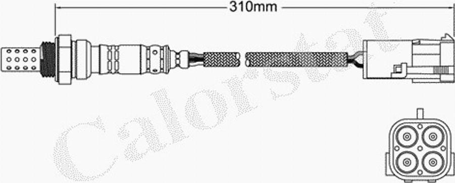 Calorstat by Vernet LS140487 - Sonde lambda cwaw.fr