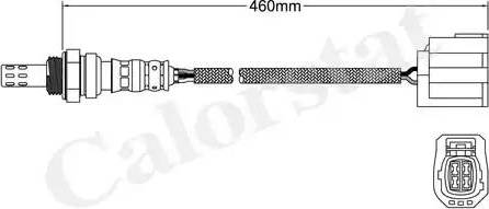 Calorstat by Vernet LS140656 - Sonde lambda cwaw.fr