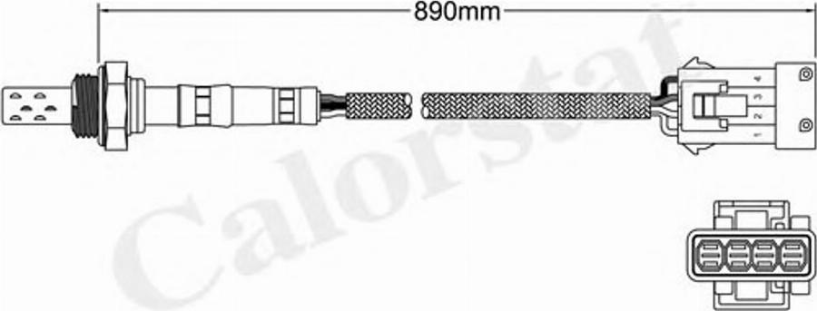 Calorstat by Vernet LS140342 - Sonde lambda cwaw.fr