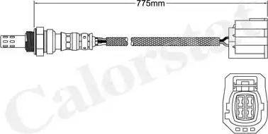 Calorstat by Vernet LS140700 - Sonde lambda cwaw.fr