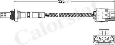 Calorstat by Vernet LS130128 - Sonde lambda cwaw.fr