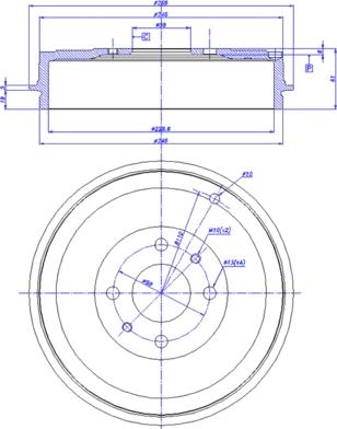 CAR 433.063 - Tambour de frein cwaw.fr