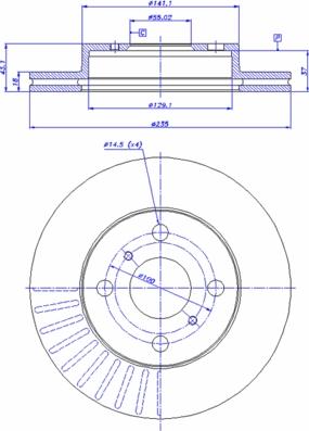 CAR 142.986 - Disque de frein cwaw.fr