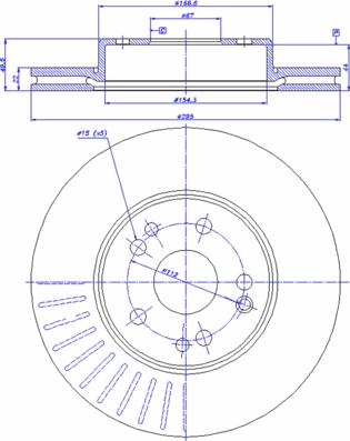 SBS 1815203328 - Disque de frein cwaw.fr