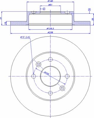 CAR 142.568 - Disque de frein cwaw.fr