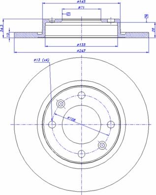 CAR 142.519 - Disque de frein cwaw.fr