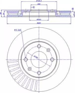 CAR 142.521 - Disque de frein cwaw.fr