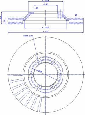 Lucas Electrical 6030311 - Disque de frein cwaw.fr