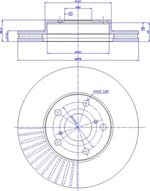 CAR 142.683 - Disque de frein cwaw.fr