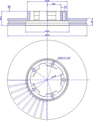 CAR 142.041 - Disque de frein cwaw.fr