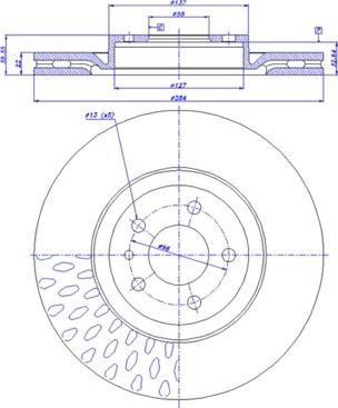 CAR 142.004 - Disque de frein cwaw.fr