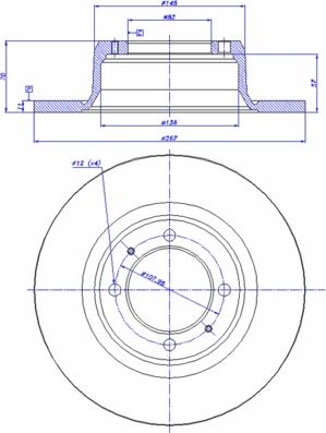 CAR 142.019 - Disque de frein cwaw.fr