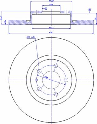 CAR 142.013 - Disque de frein cwaw.fr