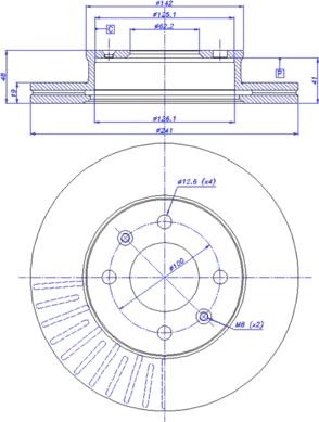 CAR 142.026 - Disque de frein cwaw.fr