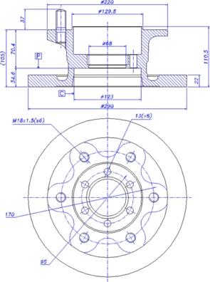 CAR 142.196 - Disque de frein cwaw.fr