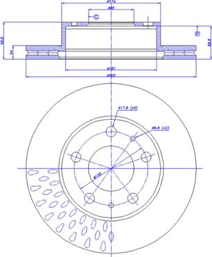 NK 209946 - Disque de frein cwaw.fr